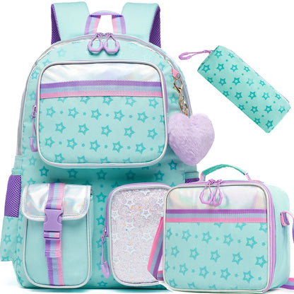 Zaino Scolastico  - Con Portapranzo e Astuccio Coordinati