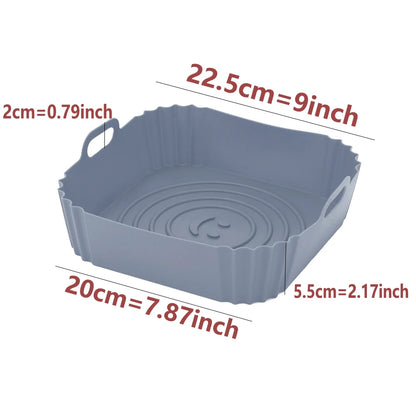 Accessorio Air Fryer in Silicone - Per Pizza, Pollo e Dolci, Antiaderente