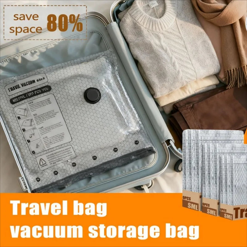 Sacchetti Sottovuoto E Pompa Elettrica PA PE Vestiti Viaggio Valigia
