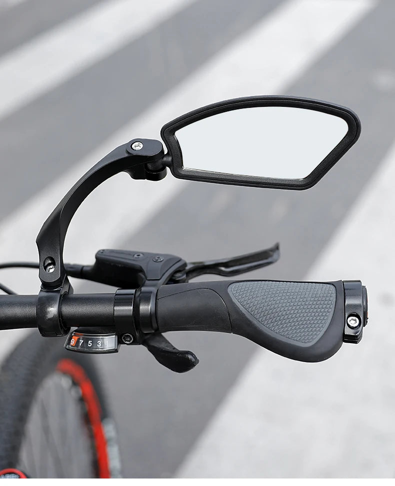 Specchietto Retrovisore Bici 360° HD – Acciaio Inossidabile, Montaggio Universale