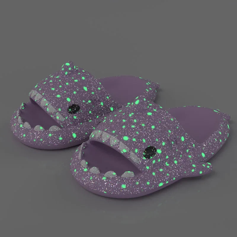 Pantofole Squalo Luminose per Uomo e Donna Scarpe Estive Moda Casa & Spiaggia