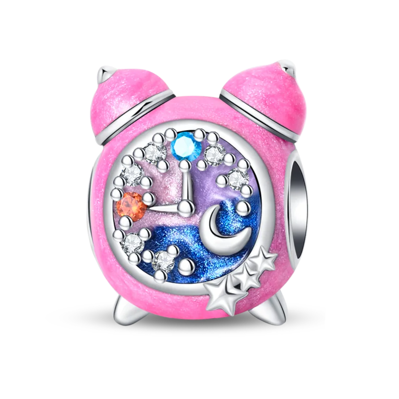 Perline e Ciondoli in Argento 925 Sterling con Zirconi - Per Bracciali Fai da Te e Gioielli
