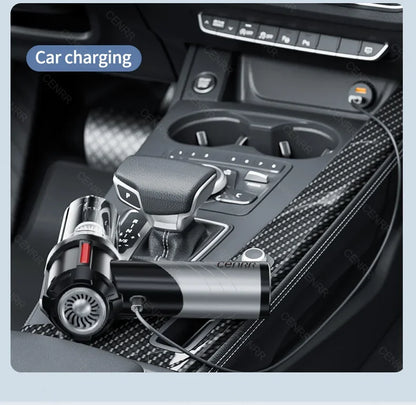 Aspirapolvere Auto Wireless PA Forte – Mini Potente Portatile per Auto/Casa