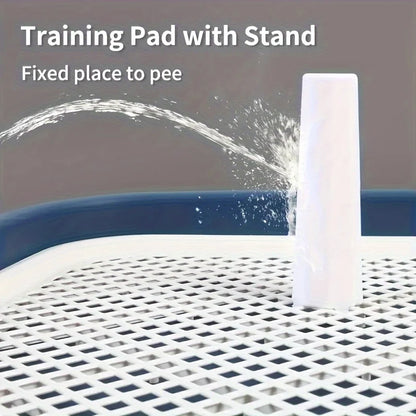 Vasino per Cani con Griglia - Toilette Addestramento Pipì Indoor, Facile da Pulire