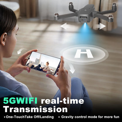 Drone IDEA16 4K PRO 🚀 | Doppia Camera, 2 Batterie, 5G WiFi | Volo Perfetto