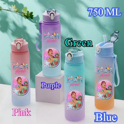 Borraccia K-POP Demon Hunters da 750ml con Cannuccia