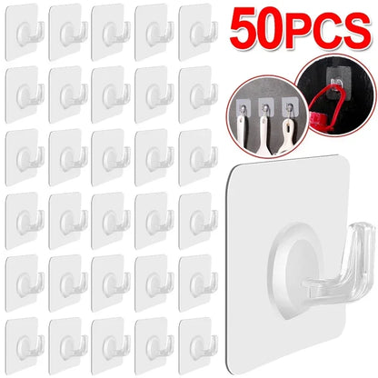 Ganci a Aspirazione Extra-Resistenti – Organizza Casa Senza Chiodi (5-50 pezzi)