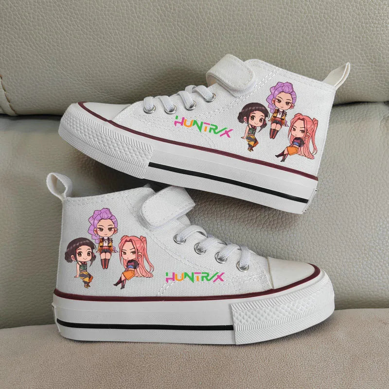 🌟Scarpe Demon Hunters Alte - Stile e Comfort per Piccole Eroi!👟