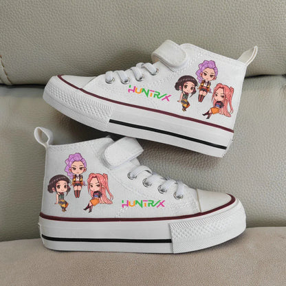 🌟Scarpe Demon Hunters Alte - Stile e Comfort per Piccole Eroi!👟