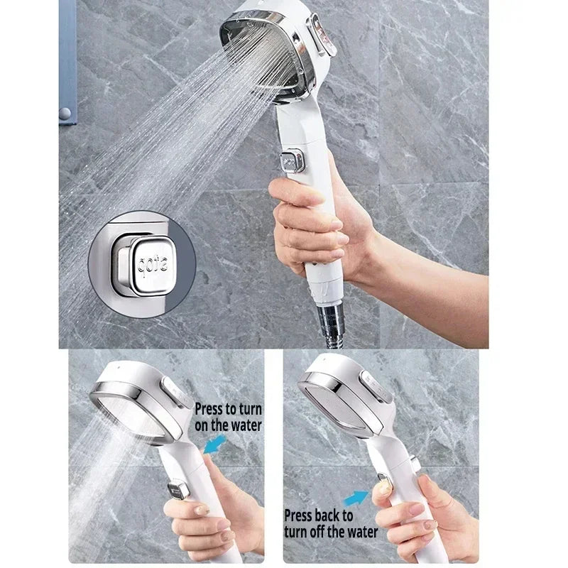🚿 SOFFIONE DOCCIA XIAOMI AD ALTA PRESSIONE – 3 MODALITÀ REGOLABILI
