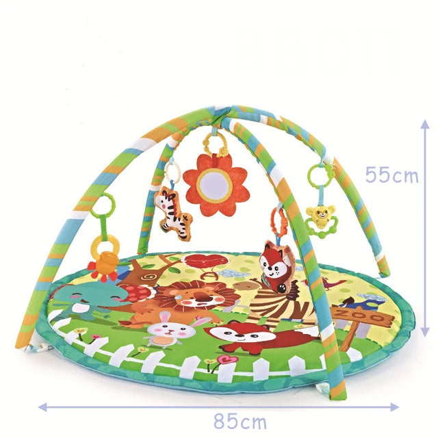 Tappetino Gym Palestra Neonati con Archi Giochi, Multifunzione Educativo 0-12M CE