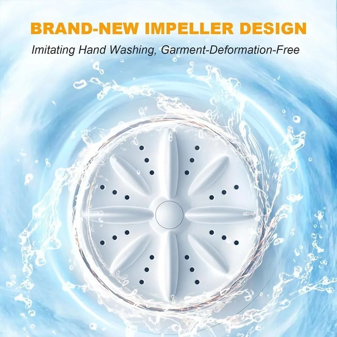 Mini Lavatrice Wireless 1L - Per Intima/Calzini - Disidratabile