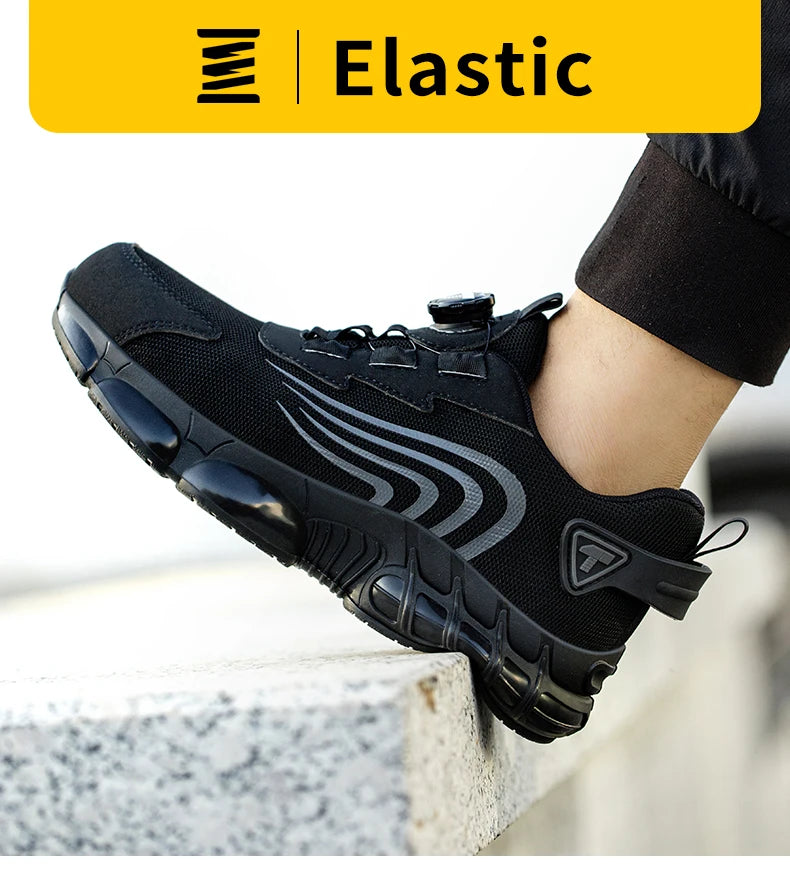 👞 SCARPE DI SICUREZZA ROTATIVE UOMO - Stile Sportivo, Protezione Totale!
