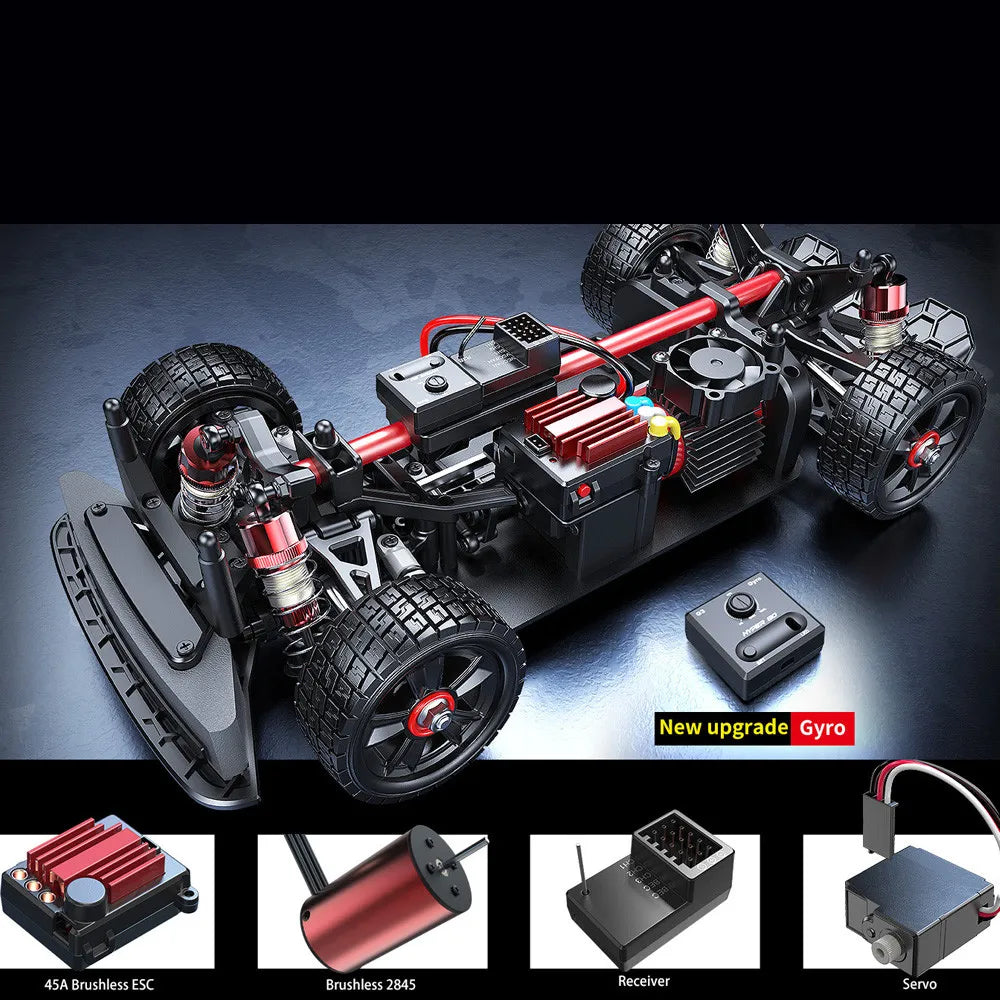 Auto RC HYPER GO 4WD 🚀 | 55 km/h, Motore Brushless | Drift e Fuoristrada