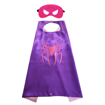 Mantelli Supereroi per Bambini 3-10 Anni - Costumi Gioco di Ruolo, Regalo Perfetto