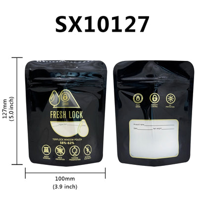 Sacchetti Terp-Control Mylar | Sigillabili a Caldo | 1/8Oz - 2Lb | 58-62% RH