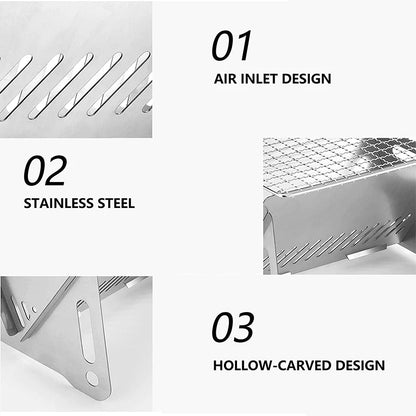 🔥 Griglia BBQ Pieghevole Portatile - Acciaio Inox, Multifunzione, per Campeggio e Giardino!
Cucina ovunque con stile! Leggera e compatta.