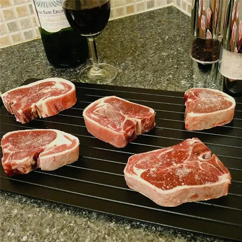 SCONGELATORE LAMPO IN ALLUMINIO! ⚡️ Carne pronta in 15 min, SENZA MICROONDE! 🥩