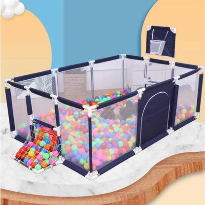 Box Parco Giochi Bambini 6Mesi-6Anni con Palline e Recinzione Sicurezza