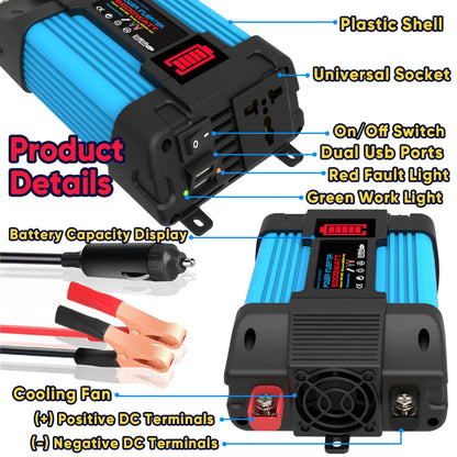 Kit Solare 6000W Off-Grid + Pannello 200W - Inverter 30A per Camper/Casa