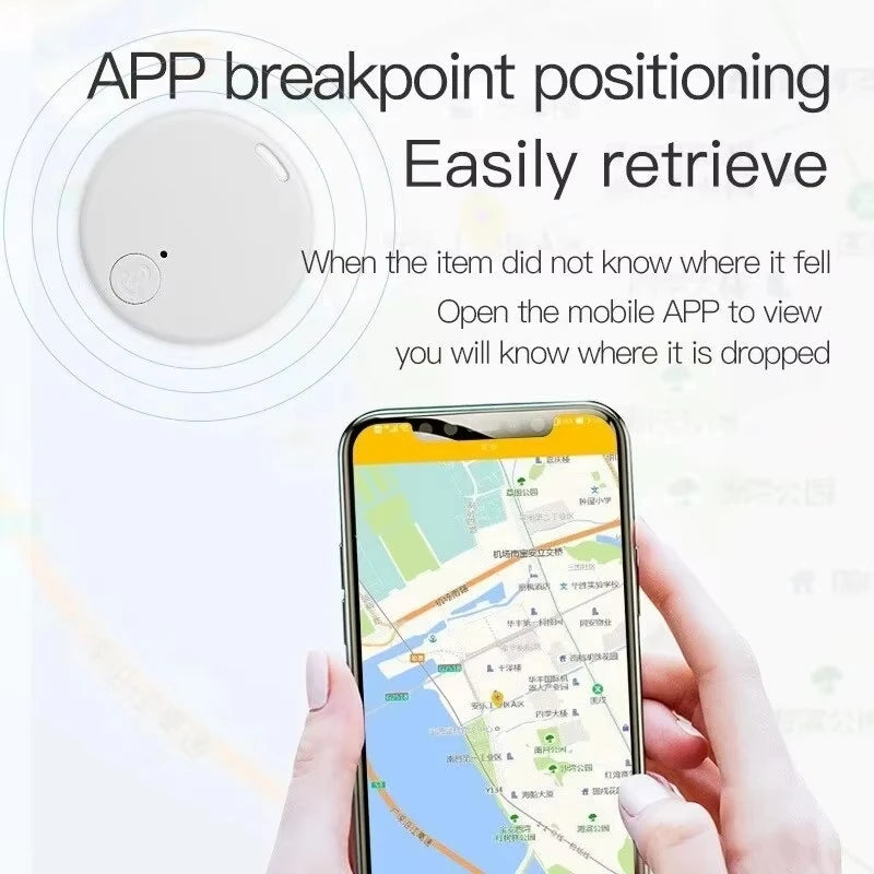 📍 Mini GPS Tracker - Bluetooth 5.0, Anti-Smarrimento per Auto, Borse, Chiavi!