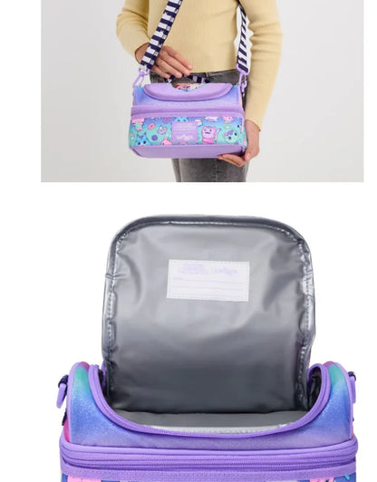 Set Zaino Scuola Astuccio Zaino Portapranzo e Borraccia