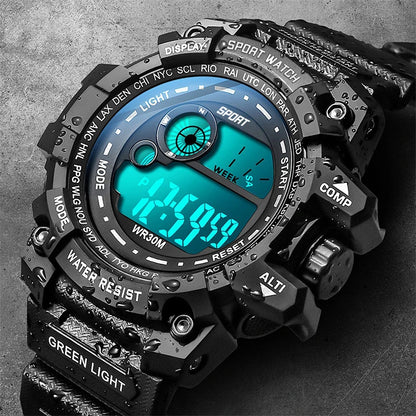 ⌚ Orologio Digitale Uomo LED - Impermeabile Militare Sportivo
