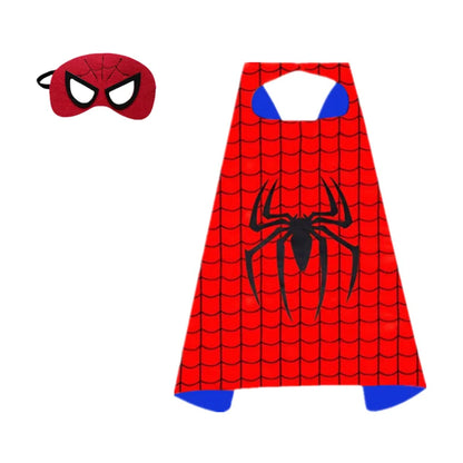 Mantelli Supereroi per Bambini 3-10 Anni - Costumi Gioco di Ruolo, Regalo Perfetto