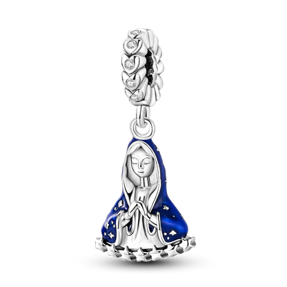 Bracciale Charm Argento 925 - Perle Blu, Gioielli Fai Da Te, Design Moderno e Minimalista Crea il tuo gioiello unico! Perle in argento sterling e charm eleganti.