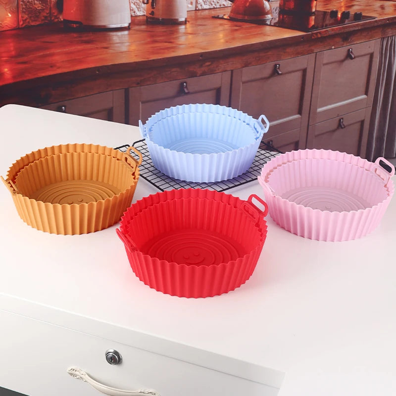 Accessorio Air Fryer in Silicone - Per Pizza, Pollo e Dolci, Antiaderente