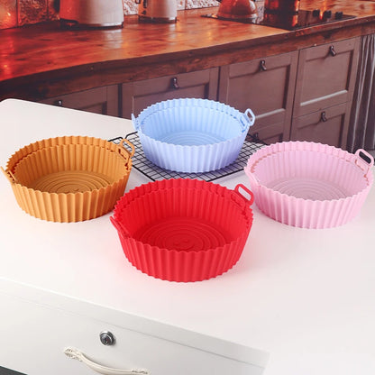 Accessorio Air Fryer in Silicone - Per Pizza, Pollo e Dolci, Antiaderente