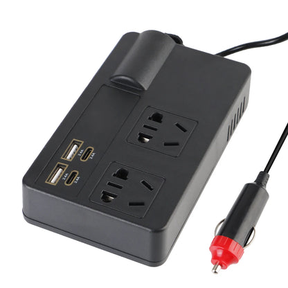 Inverter di Potenza 220W 12V a 220V  per auto,moto,camper,campeggio con USB e prese