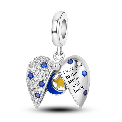 Bracciale Charm Argento 925 - Perle Blu, Gioielli Fai Da Te, Design Moderno e Minimalista Crea il tuo gioiello unico! Perle in argento sterling e charm eleganti.
