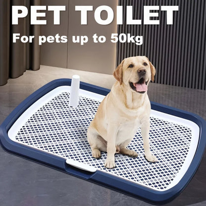 Vasino per Cani con Griglia - Toilette Addestramento Pipì Indoor, Facile da Pulire
