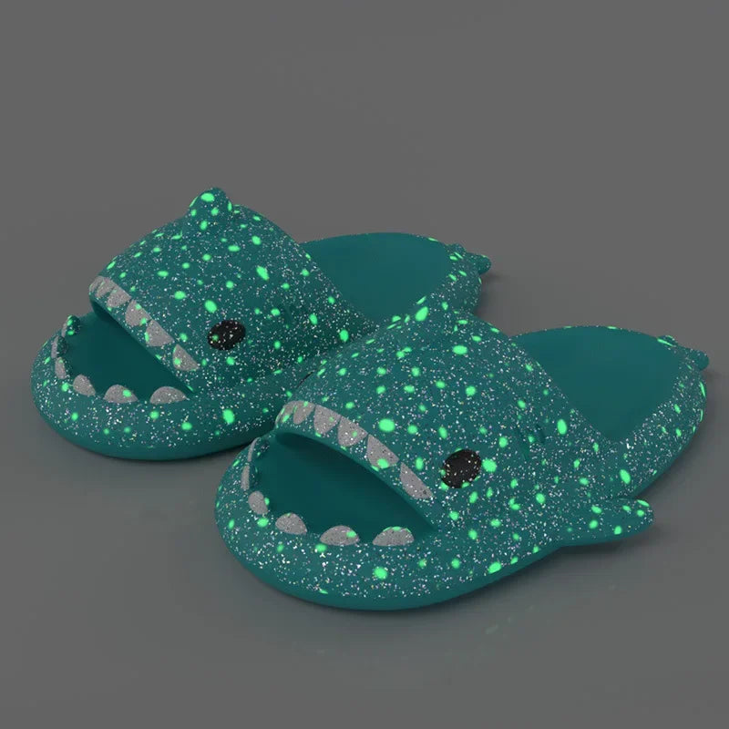 Pantofole Squalo Luminose per Uomo e Donna Scarpe Estive Moda Casa & Spiaggia