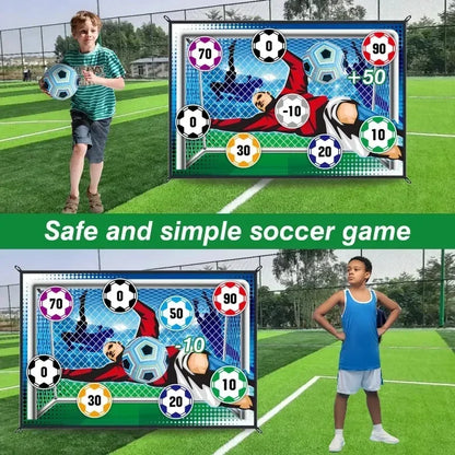 ⚽【NUOVO】Tappeto Gioco Calcio - Set per Partite Indoor/Outdoor!