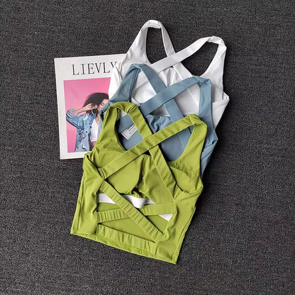 💪 Reggiseno Sportivo Push-Up – Design Premiun per Fitness, Yoga e Running!