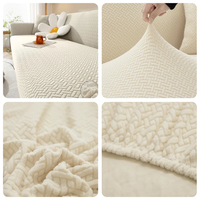 Copridivano Jacquard Morbido - Elasticizzato per Divani L/2/3/4/5 Posti