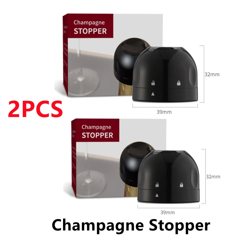 🍷Tappi Sottovuoto per Vino & Champagne – Mantieni la Freschezza con Stile