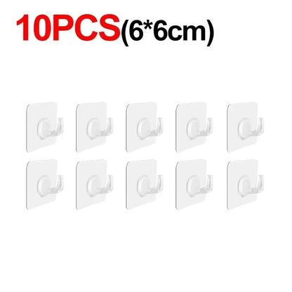 Ganci a Aspirazione Extra-Resistenti – Organizza Casa Senza Chiodi (5-50 pezzi)