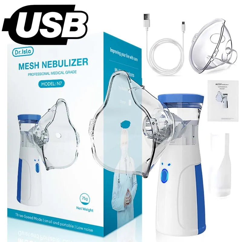 🌬️ Nebulizzatore Medicale Silenzioso - Per Asma, Allergie, Tosse, Bronchite e Vie Respiratorie!
Ultra compatto, portatile e adatto a tutta la famiglia. Trattamenti efficaci ovunque!