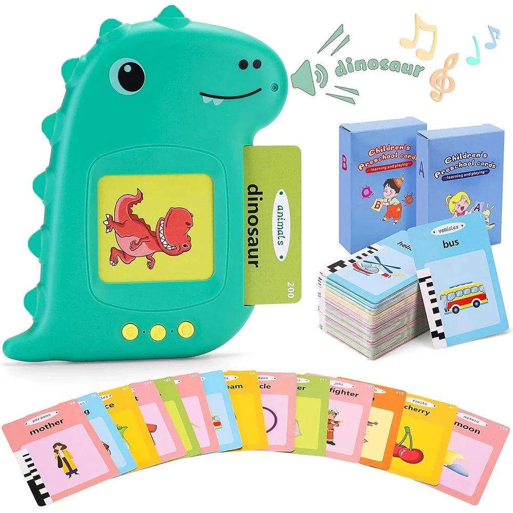 📚 Macchina Parlante per Flashcard Educative - Giocattolo per Imparare l'Inglese