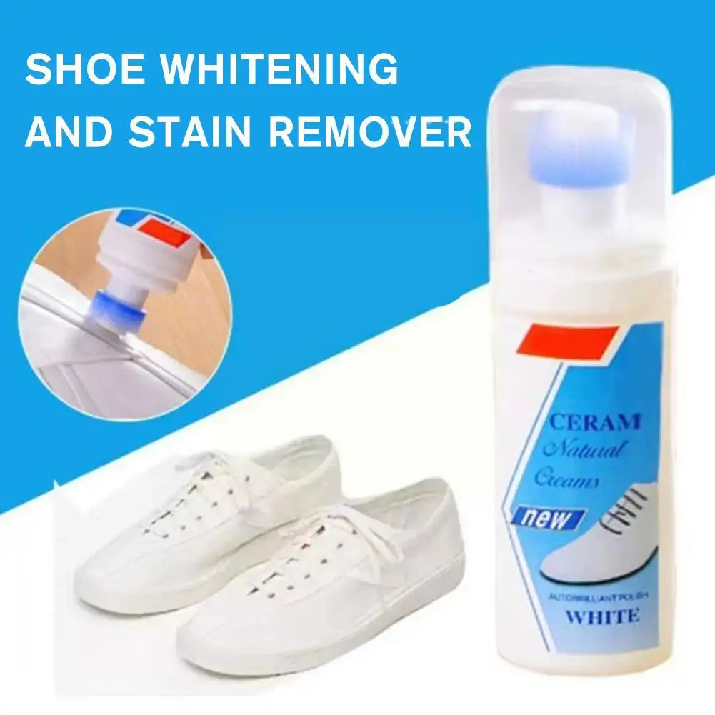 Sbianca Scarpe Bianche in 1 Passo! Detergente 100ml Antimacchie - Effetto Immediato
