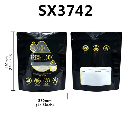 Sacchetti Terp-Control Mylar | Sigillabili a Caldo | 1/8Oz - 2Lb | 58-62% RH