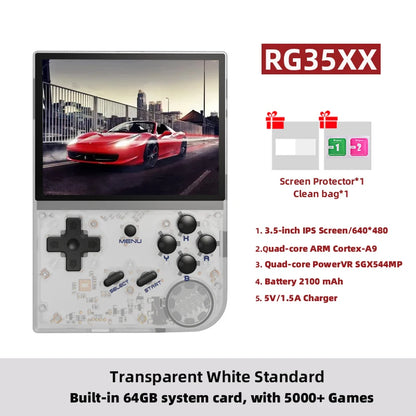 🔥ANBERNIC RG35XX PLUS: 5000+ Giochi Retro Portatile! IPS 3.5" + TV Out HD🎮
