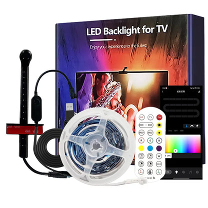 Luce Ambiente Sincronizzazione TV/Schermo, APP Control, Effetti Musicali