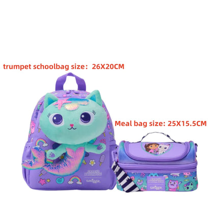 Set Zaino Scuola Astuccio Zaino Portapranzo e Borraccia