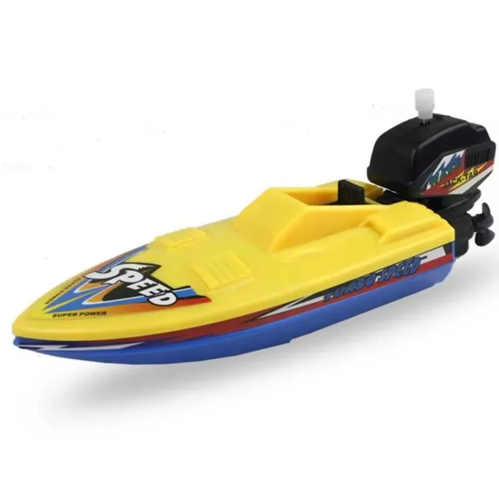 2 Pezzi Barche Giocattolo - Nave Velocissima Galleggiante, Gioco da Bagno/Doccia per Bambini, Regalo