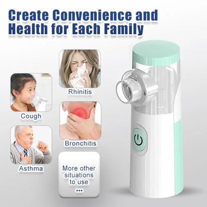 🌬️ Nebulizzatore Medicale Silenzioso - Per Asma, Allergie, Tosse, Bronchite e Vie Respiratorie!
Ultra compatto, portatile e adatto a tutta la famiglia. Trattamenti efficaci ovunque!