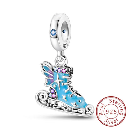 Ciondoli Argento 925 - Fiocco, Bottiglietta Profumo Rosa, Charm Femminili per Bracciali Fai-Da-TeDolci e raffinati, perfetti per creare gioielli unici. Regalo ideale per donne e ragazze!